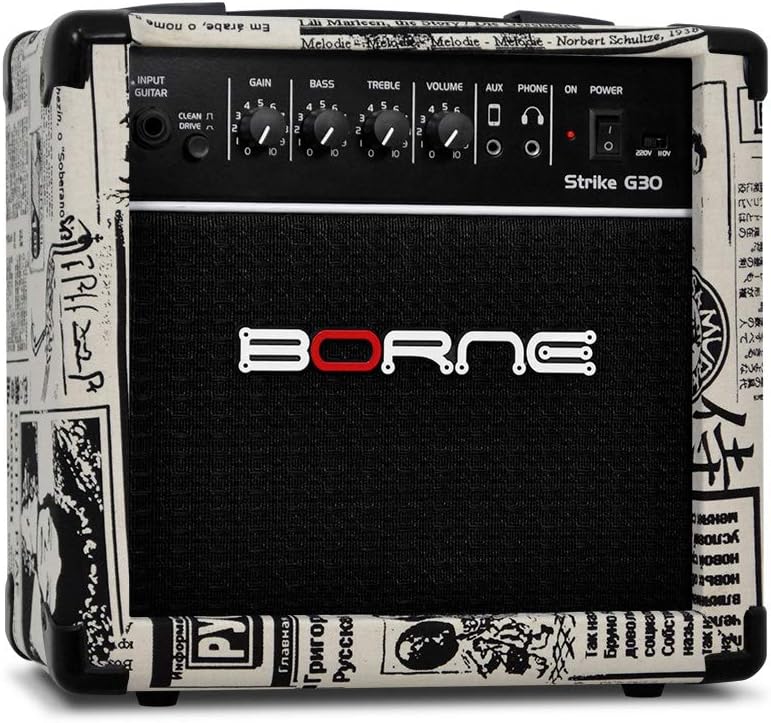 Cubo Borne Guitarra Strike g30 15w