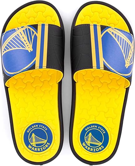 Chinelo Rider Pump Nba Golden State Warriors Amarelo