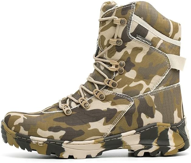 Coturno Franboots Acero Camuflada Militar Airsoft