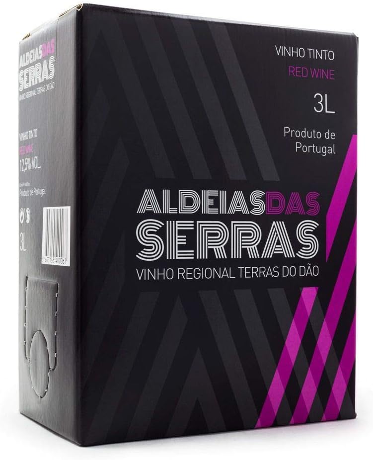 Vinho Português Aldeias das Serras Dão Tinto Bag-in-Box 3l