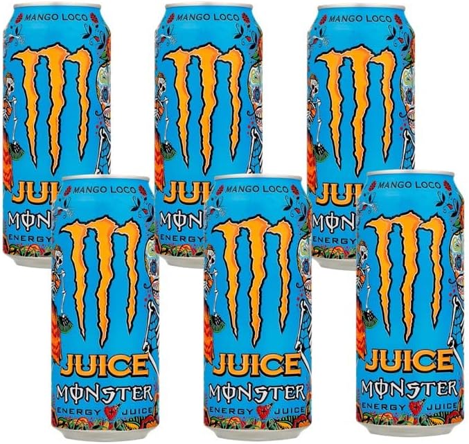 Kit 6x Monster Mango Loco LT 473ml