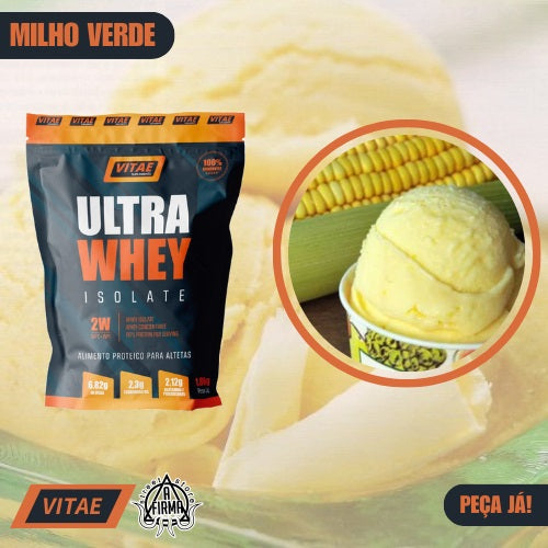 Ultra Whey Protein Isolate Vitae 1.8kg Refil - 8 Sabores