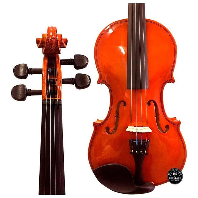 Violino Vivace Mozart Mo44 Acústico + Afinador + Espaleira + Breu