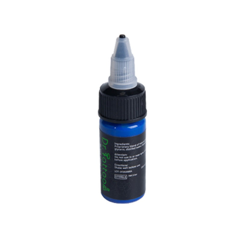 Tinta Dr. Tattoo Azul Fluorescente 15ml