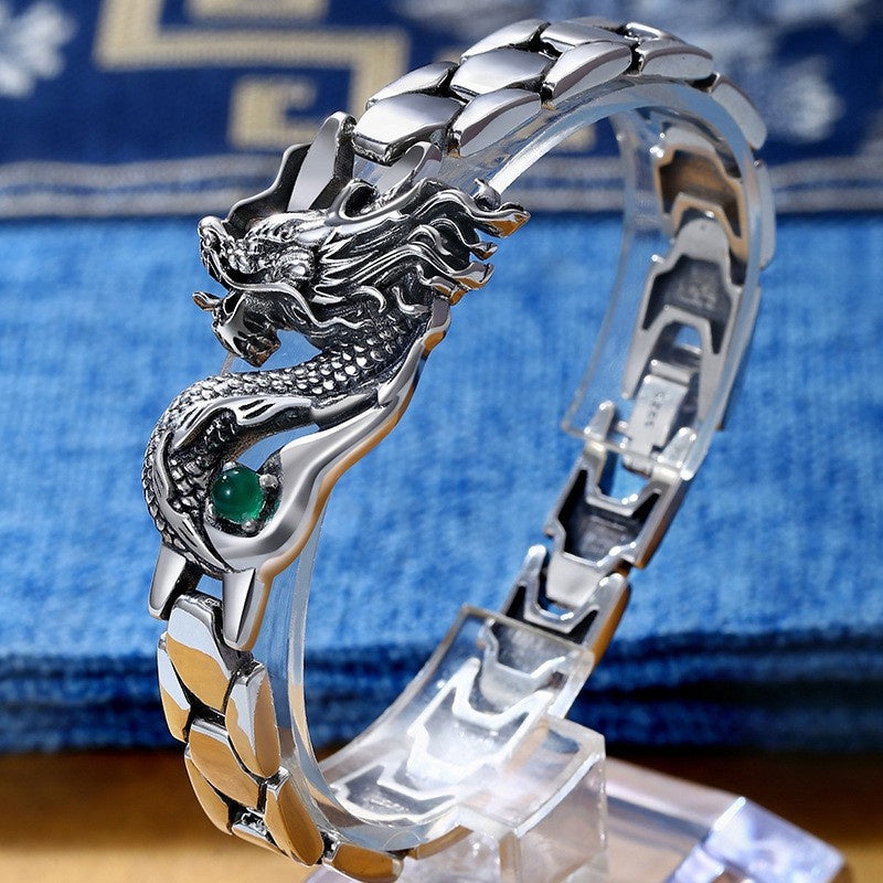 Pulseira ZH Dragão Prata