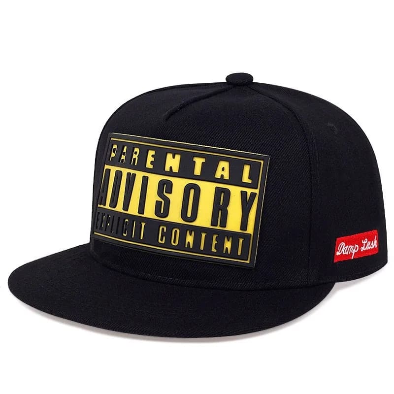 SNAPBACK PARENTAL ADVISORY EXPLICIT AMARELO