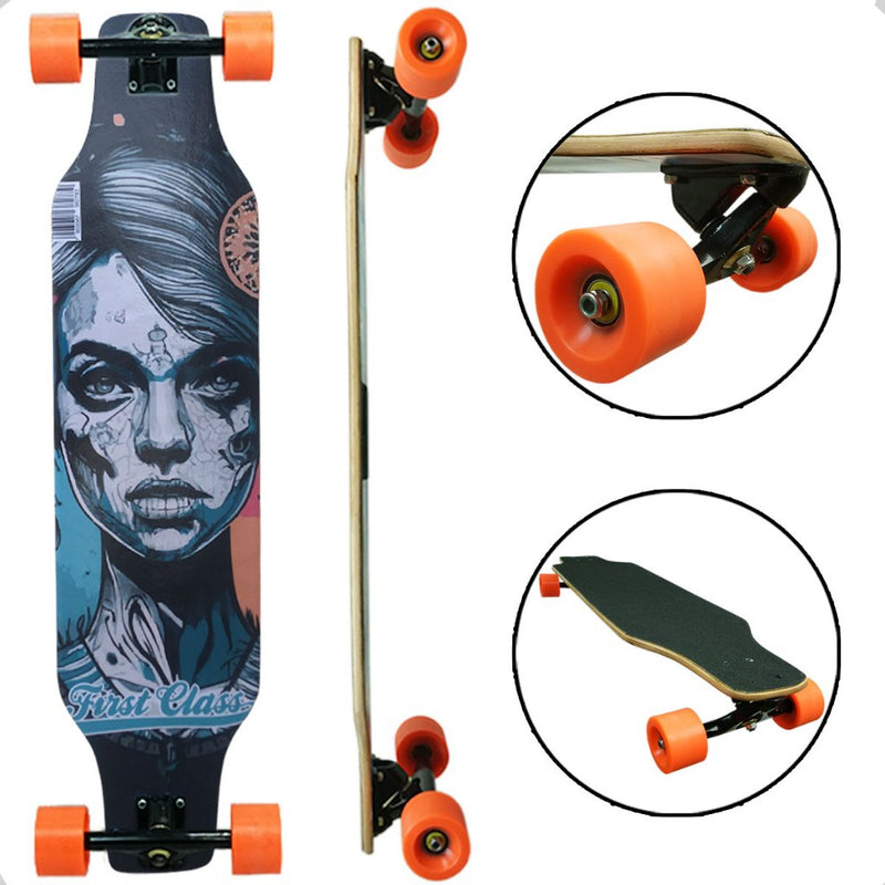 Longboard Completo First Class Zumbi Girl