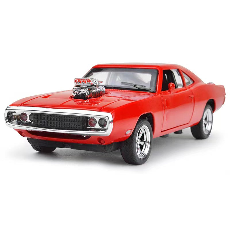 Miniatura Carro Velozes e Furiosos Dodge Charger Vermelho