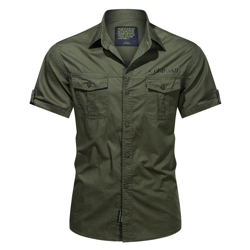 Work Shirt Aotor Off Road Slim Verde