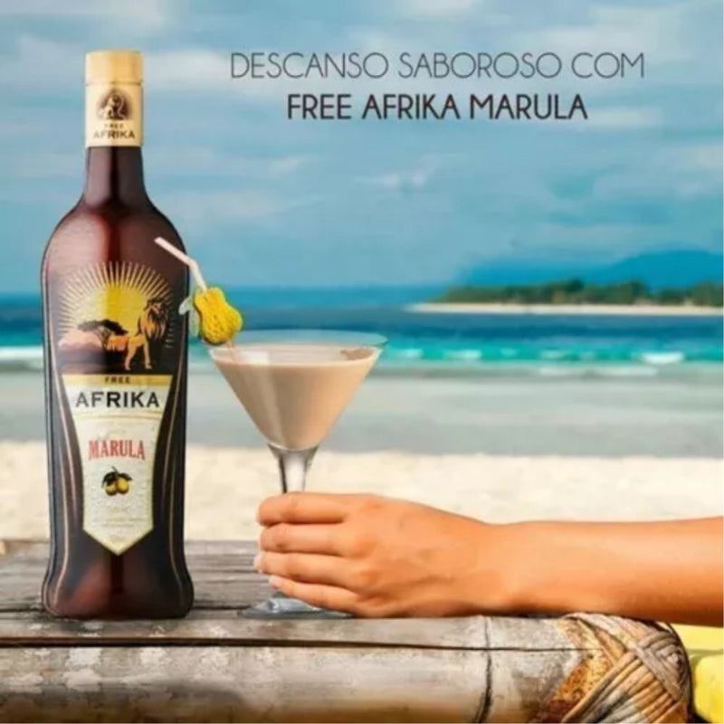 Licor Amarula Free Afrika 900ml