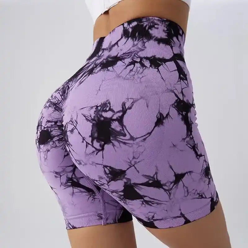 SHORT YOGA A FIRMA SEAMLESS TIE DYE - 24 Modelos