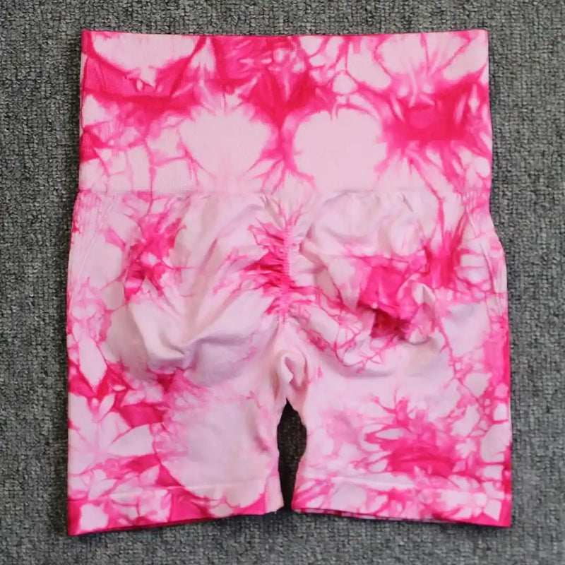 SHORT YOGA A FIRMA SEAMLESS TIE DYE - 24 Modelos