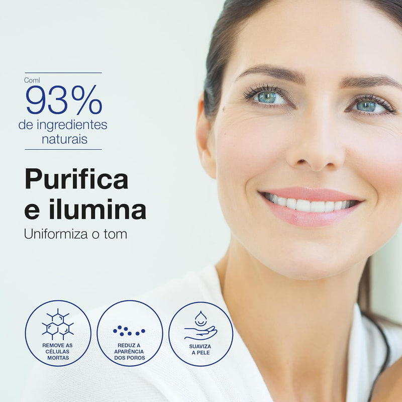 Tônico Facial Bella Aurora 2 em 1 Esfoliante e Clareador para Todos os Tipos de Pele