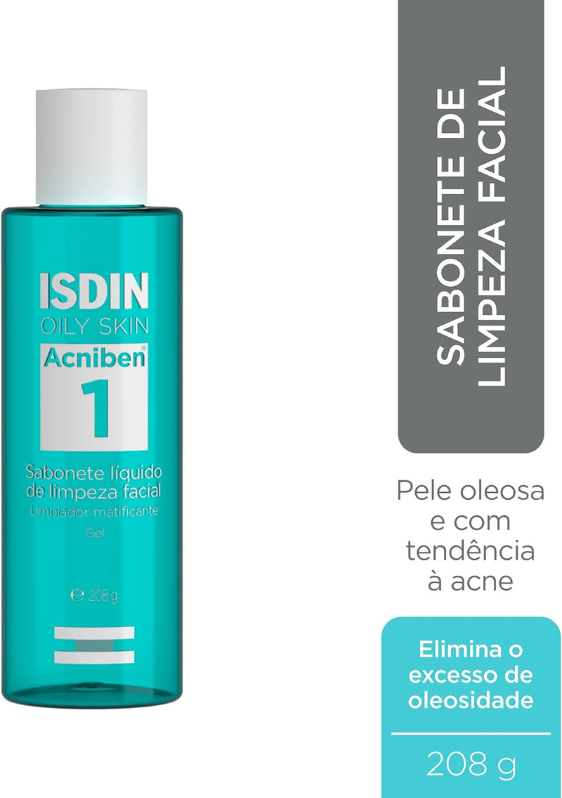 Sabonete Líquido Facial Isdin Acniben 208g