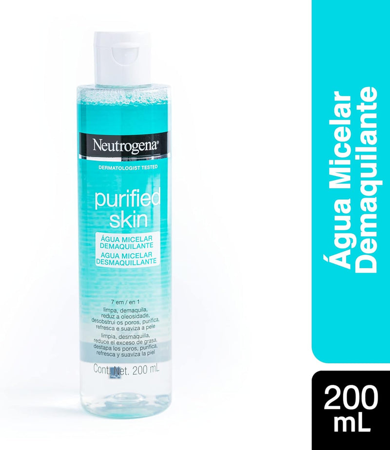 Água Micelar Demaquilante Purified SkiN 200ml