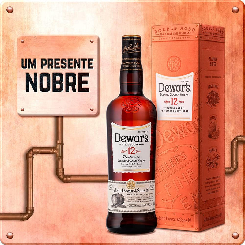 Whisky Dewar's 12 anos 750ml