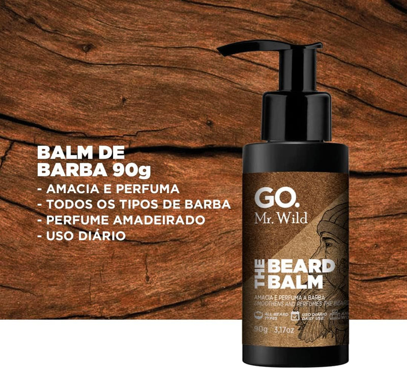 GO. Man Balm Barba Go Mr Wild Fresh Vegano