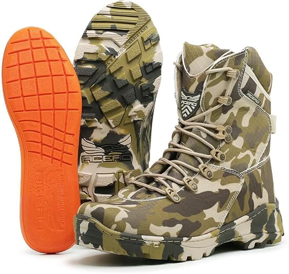 Coturno Franboots Acero Camuflada Militar Airsoft