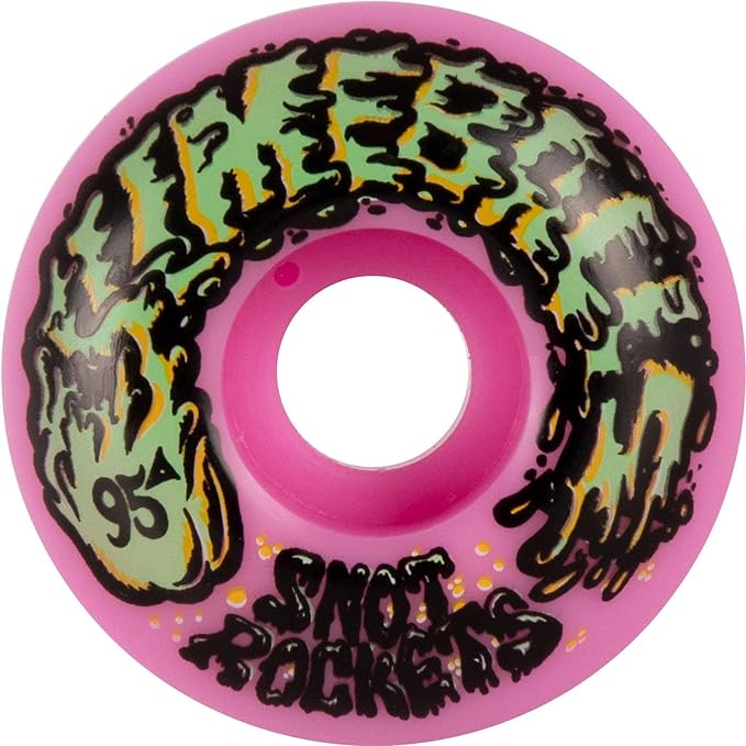 Roda SANTA CRUZ Slime 54mm Snot Rockets 95A Rosa Pastel