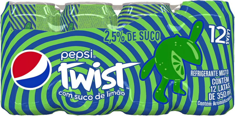 Pack 12x Pepsi Twist Lata 350ml