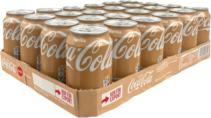 Pack 24x Coca Cola Vanilla 330ml