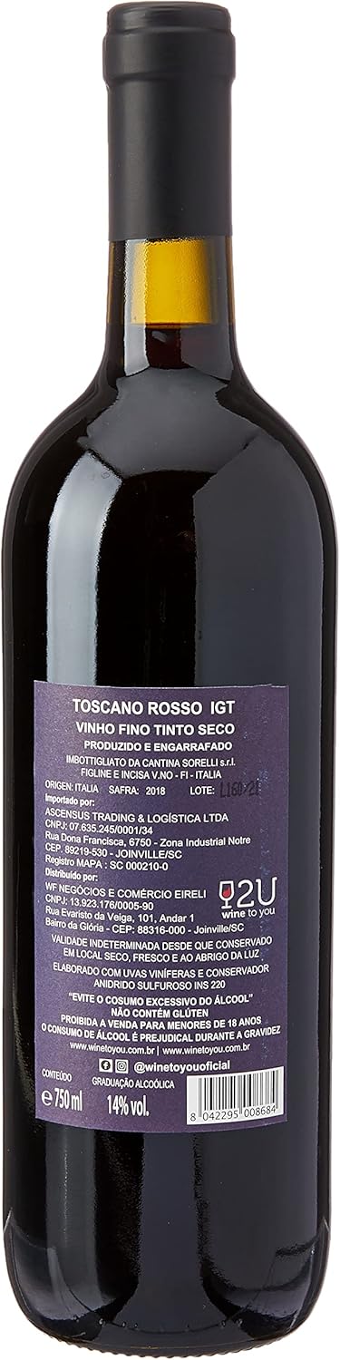 Vinho Il Mio Galgo Toscano Rosso Igt Sangiovese 2019