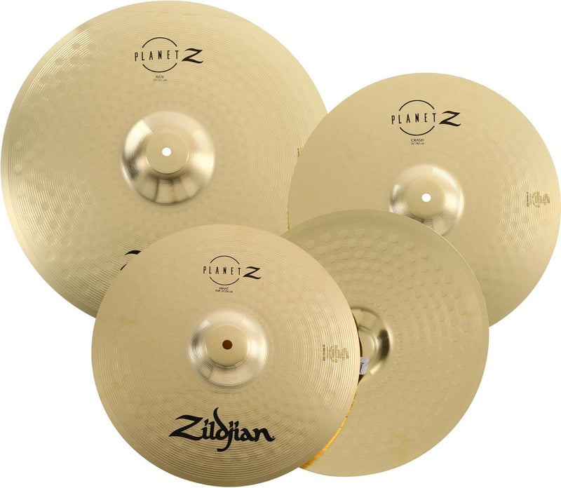 Kit de Pratos Zildjian 14HH + 16CRASH + 20RIDE PLANET Z