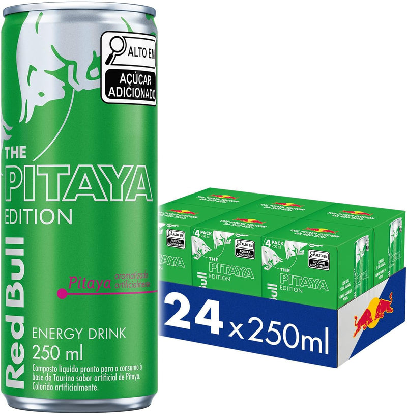 Pack c/ 24 Latas Red Bull Pitaya 250ml