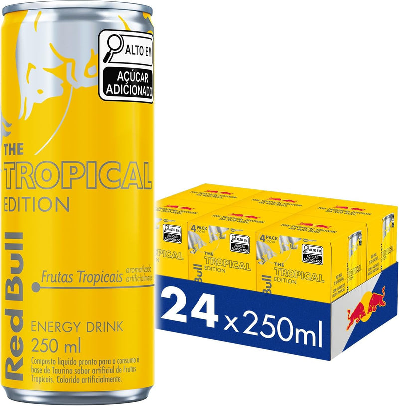 Pack c/ 24 Latas Red Bull Tropical 250ml