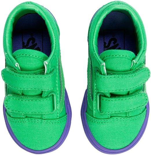 Tênis Vans Old Skool V Cosplay Verde/Roxo Infantil