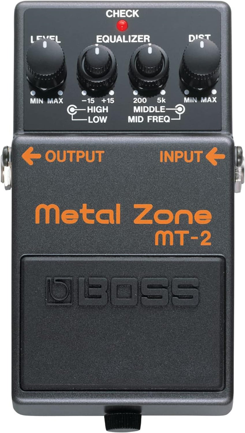 Pedal de Distorção BOSS Metal Zone MT-2