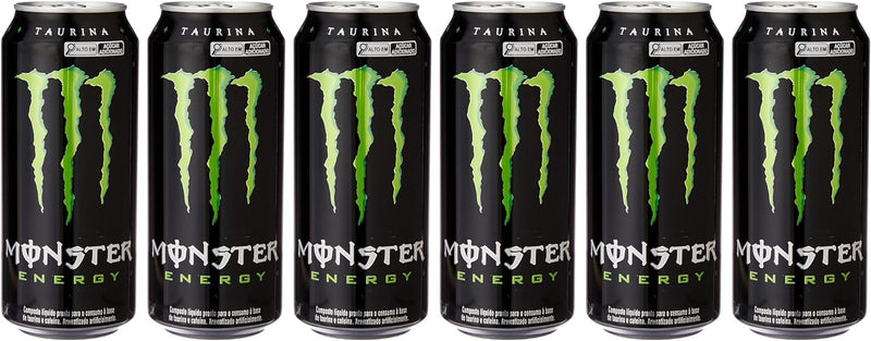 Kit 6x Monster Energy 473ml