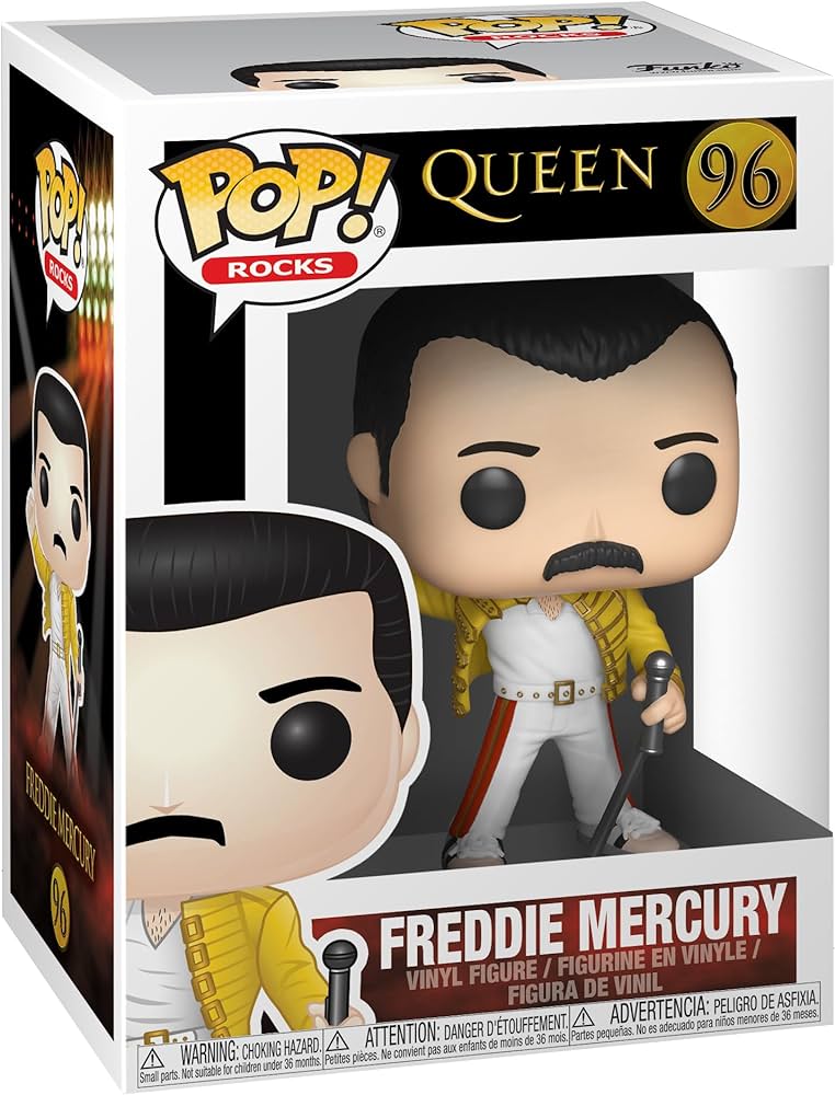 Funko Pop Freddie Mercury Wembley 1986 96