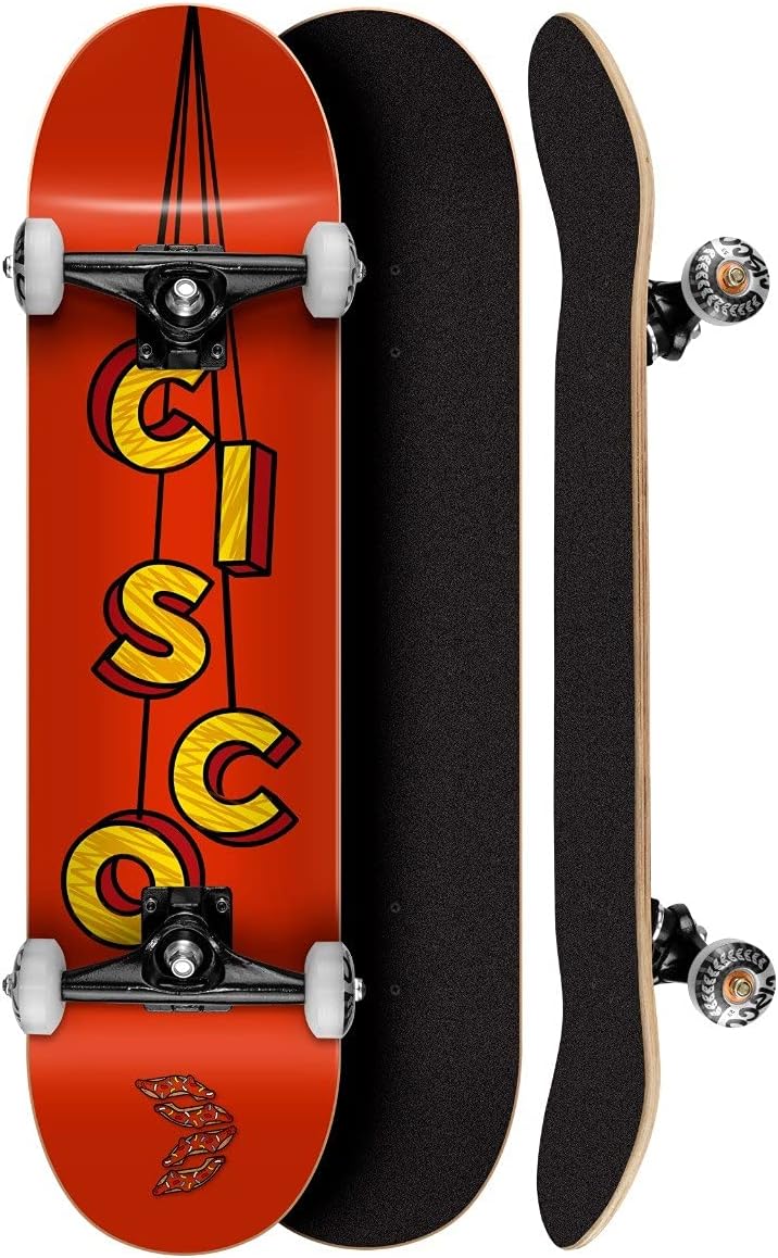 Skate Montado Cisco - Serie The Cisco Red 8"