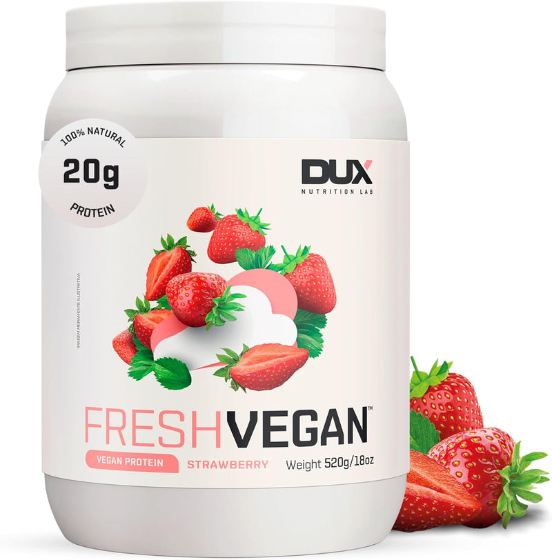 Vitamina Freash Vegan Morango Pote 520g