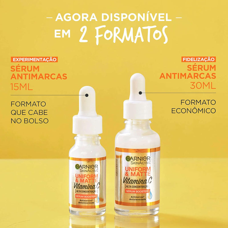 Sérum Facial Antimarcas Uniform & Matte Vitamina C 15ml