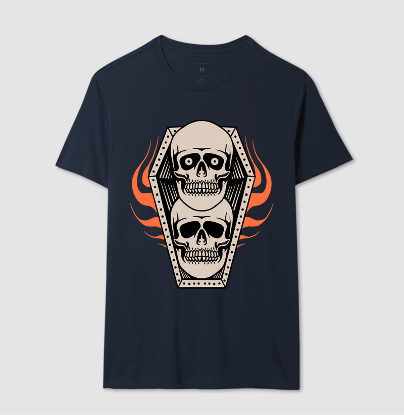 Camiseta Coffin Skull Punx Wear