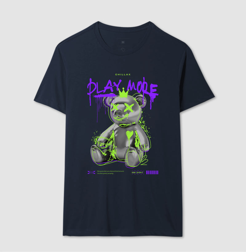 Camiseta Play More Wild Bear