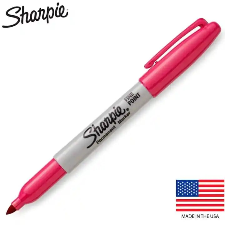 Caneta Sharpie Marcador Permanente Ponte Fina Original