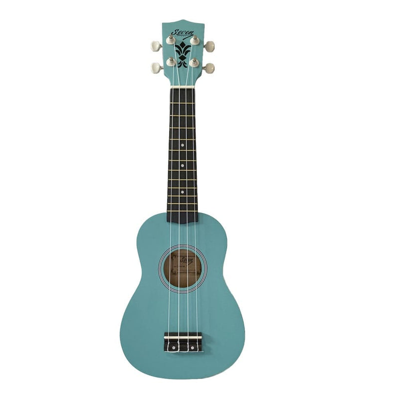 Ukulele Seven Soprano Suk-07 MG Turquesa + Capa