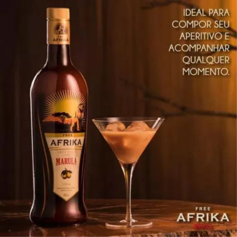 Licor Amarula Free Afrika 900ml