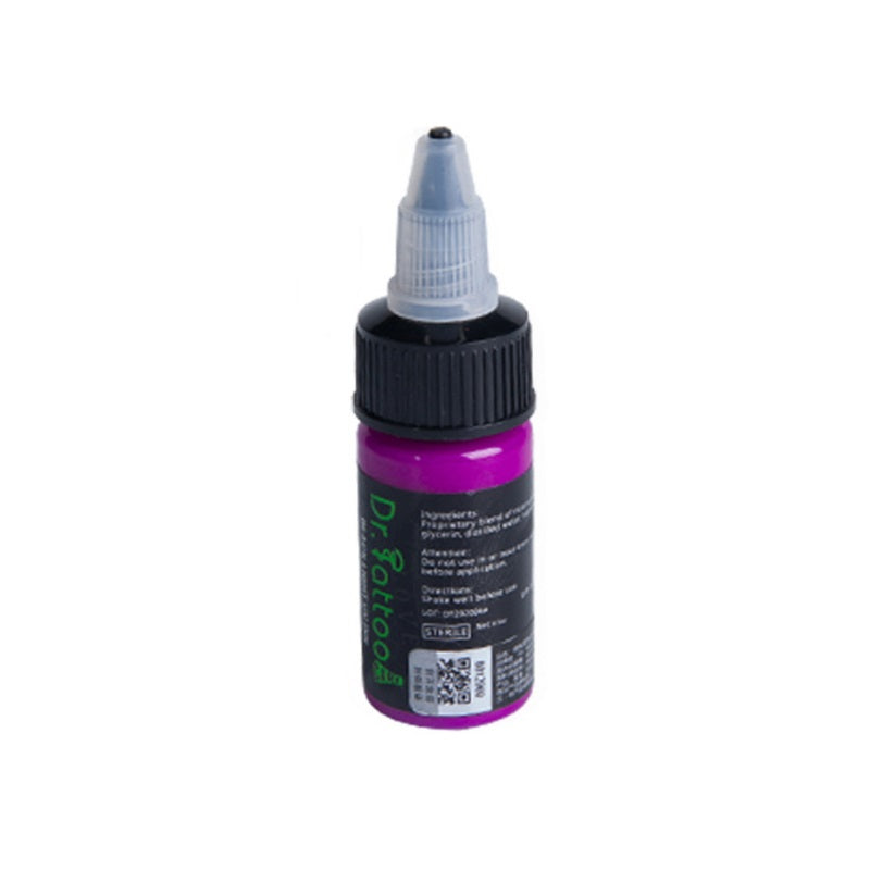 Tinta Dr. Tattoo Roxo Fluorescente 15ml