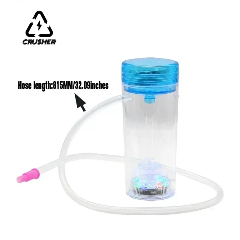 NARGUILE PORTÁTIL CRUSHER LED FILTRO EMBUTIDO SHISHA