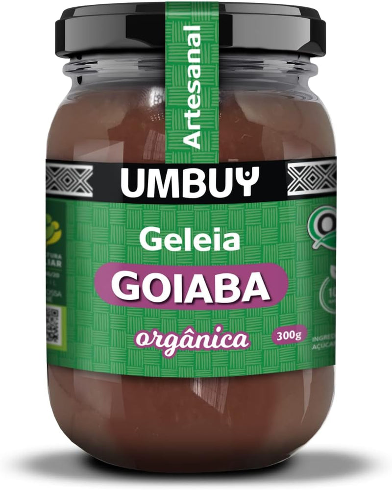 2x Geleia Orgânica Artesanal De Goiaba Umbuy 300G