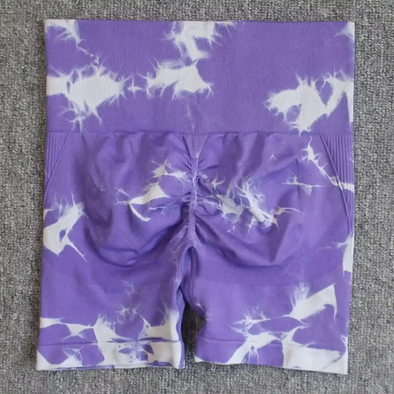 SHORT YOGA A FIRMA SEAMLESS TIE DYE - 24 Modelos