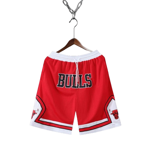 Calção NBA Chicago Bulls - Vermelho Plus Size