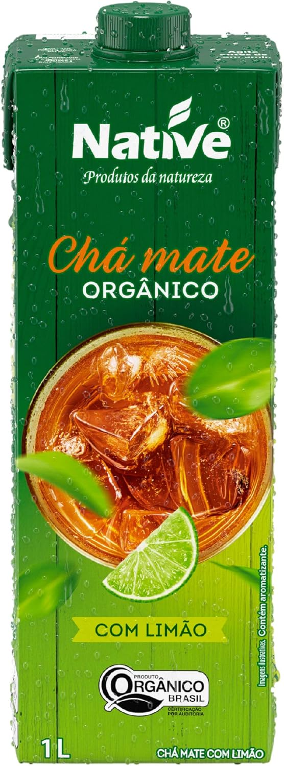 Chá Mate Native Com Limão Orgânico 1L