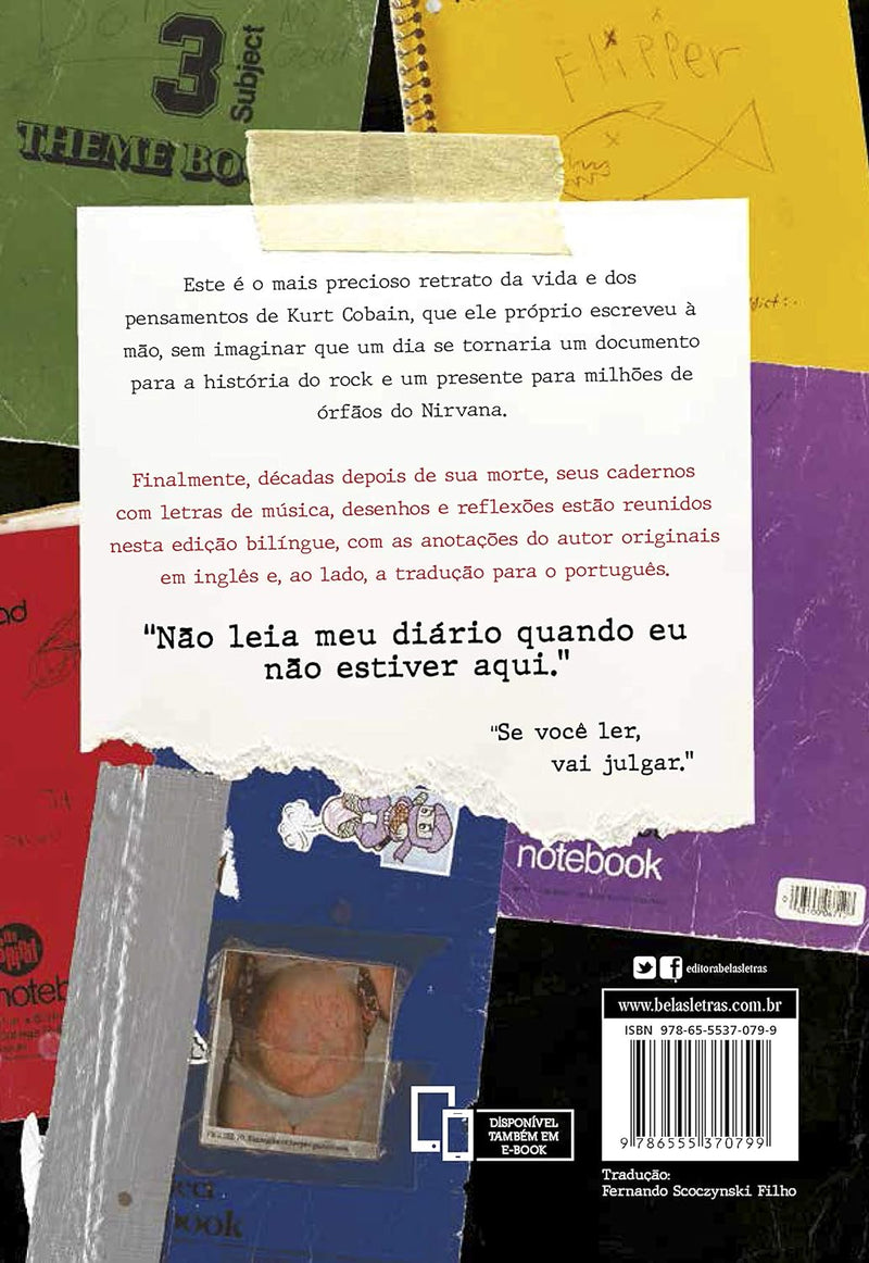 Diários de Kurt Cobain - Capa dura