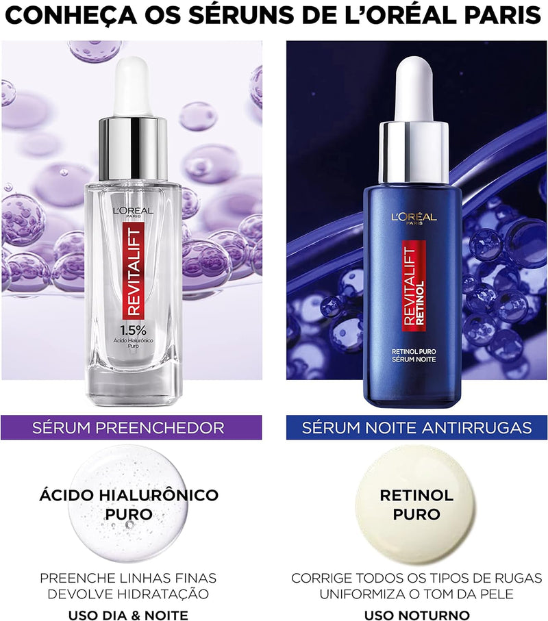 Sérum Retinol Noturno Antirrugas Revitalift 30ml