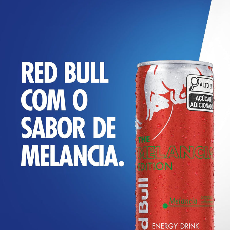 Pack c/ 24 Latas Red Bull Energy Drink Melancia 250ml